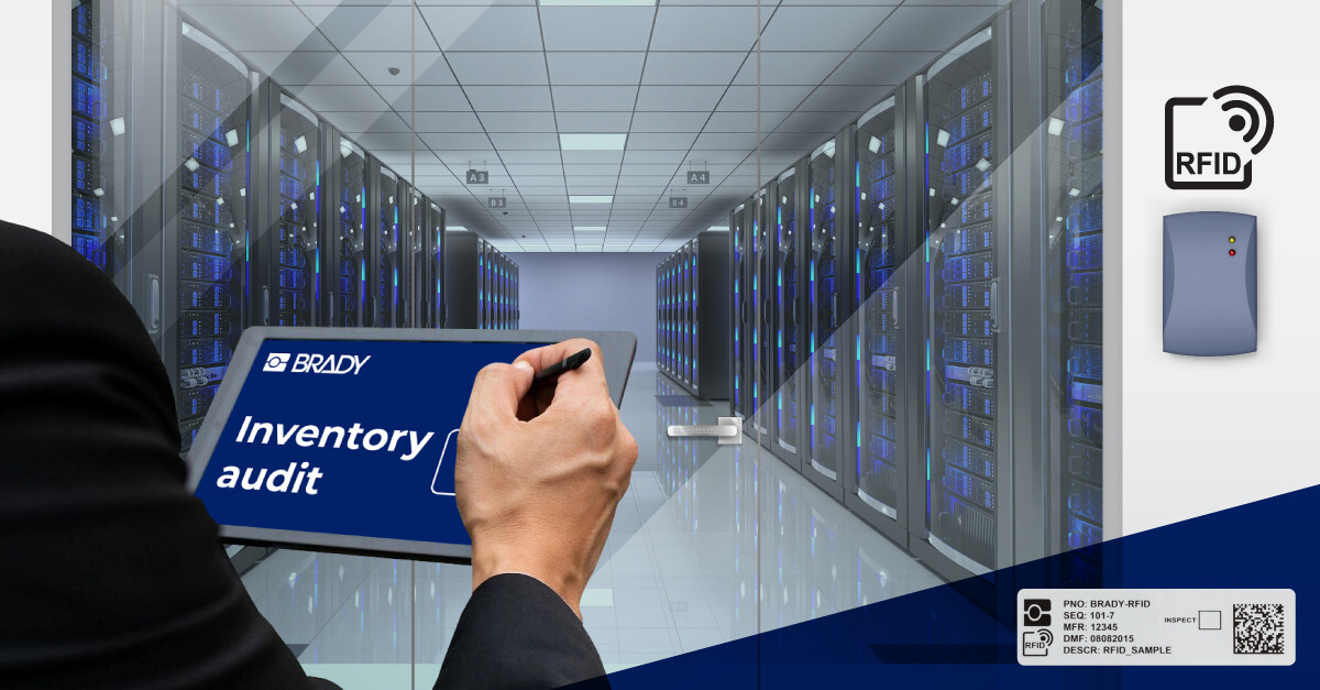 RFID data centre inventory audit Europe English